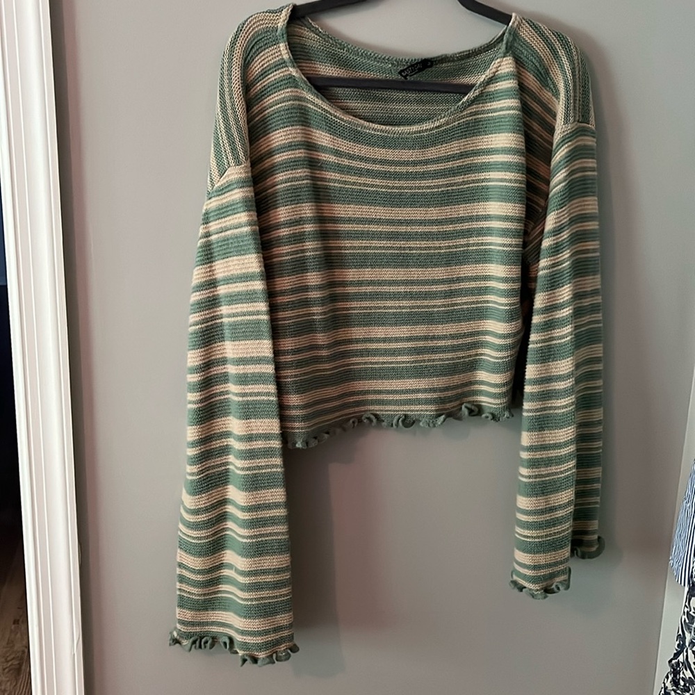 Nasty Gal cropped sweater
